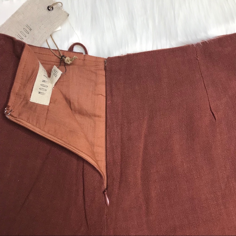 ❌SOLD MOON RIVER | Rust Shorts Size Large NWT - Picture 7 of 8